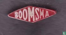 Boomsma [wit op rood]
