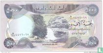 IRAQ 5 000 Dinars