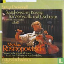 Serge Prokofieff: Symphonisches Konzert für Violoncello und Orchester e-moll, op.125