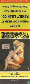 Pin up 40 ies cover girl