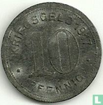 Elberfeld 10 pfennig 1917 (zinc)