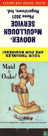 Pin up 50 ies Maid to Order B
