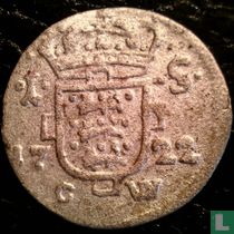 Denemarken 1 skilling 1722
