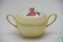 Sugar bowl Amsterdam light yellow