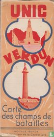 Verdun - Carte des champs de batailles