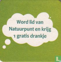 Word lid van Natuurpunt en krijg 1 gratis drankje