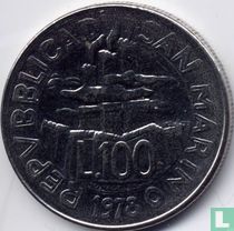Saint-Marin 100 lire 1978 "FAO"