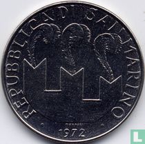 San Marino 100 lire 1972