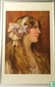 Girl with flowers in her hair