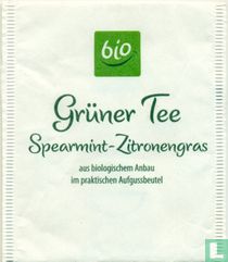 Grüner Tee Spearmint-Zitronengras 