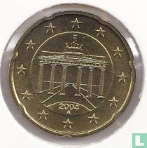 Allemagne 20 cent 2004 (A)
