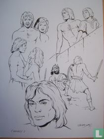 Dayton ink drawing