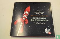 Meerdere landen muntset 2004 "Tintin - 50th Anniversary - Explorers on the moon - 1954-2004