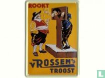 Van Rossem's Troost - Reclamebord van blik