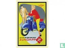 Zundapp - Reclamebord van blik 