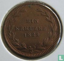 Baden 1 kreuzer 1829 (D)