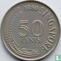 Singapur 50 Cent 1980