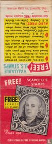 Free - scarce U.S. stamps