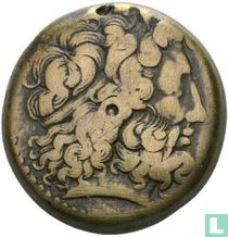 Ptolemies in Egypt. Ptolemy IV Philopator 221-205 BC, AE 37 mm (44, 50 g) Alexandria