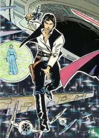 Etched foiled card: Han Solo