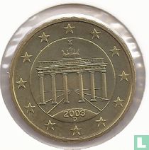 Allemagne 10 cent 2003 (D)