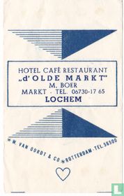 Hotel Café Restaurant "d'Olde Markt"