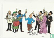 J10 - Postogram Kuifje - Tintin