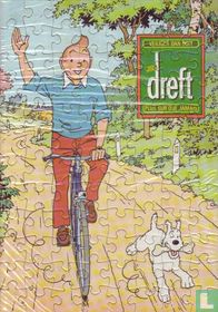 Kuifje op fiets