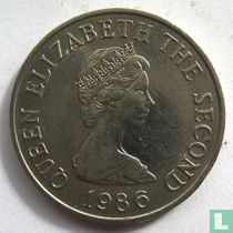Jersey 10 pence 1986