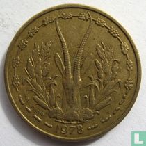 États d'Afrique de l'Ouest 25 francs 1978