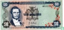 Jamaika 10 Dollars ND (1976/L1960)