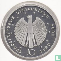 Germany 10 euro 2005 (J) "2006 Football World Cup in Germany"