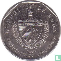 Cuba 25 centavos 2003
