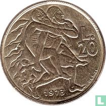 San Marino 20 lire 1973