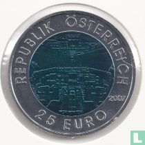 Autriche 25 euro 2007 "Austrian aviation"