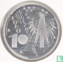 Duitsland 10 euro 2003 (PROOF) "German Museum Munich Centennial"