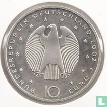 Duitsland 10 euro 2002 (PROOF) "Introduction of the euro currency"
