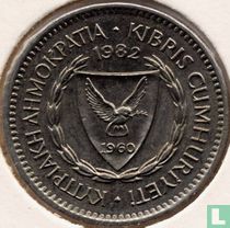 Cyprus 50 mils 1982