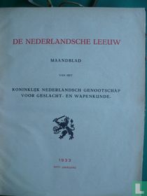 De Nederlandsche Leeuw - Jaargang 51