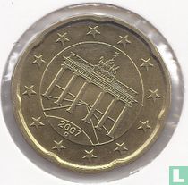 Germany 20 cent 2007 (D) for sale