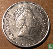 Gibraltar 10 pence 1990 (AA)