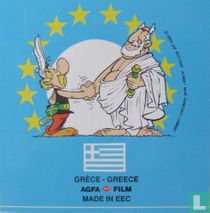 Asterix landensticker Agfa Film