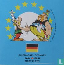 Asterix landensticker Agfa Film