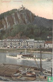 Tetschen, bohm. Schweiz Elbblick vom Quaderberg