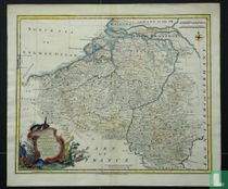 A new & correct map of the Netherlands or Low countries 