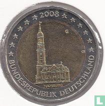 Deutschland 2 Euro 2008 (G) "Hamburg"