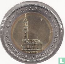 Allemagne 2 euro 2008 (F) "Hamburg"