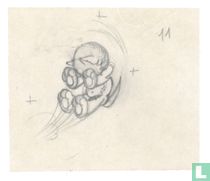  	 Calvo, Edmont François-Originele schetsen