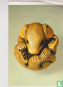 Netsuke (Halteknopf) aus Elfenbeinkugel