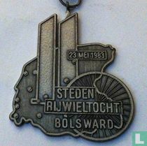 11 Steden Rijwieltocht Bolsward 1983